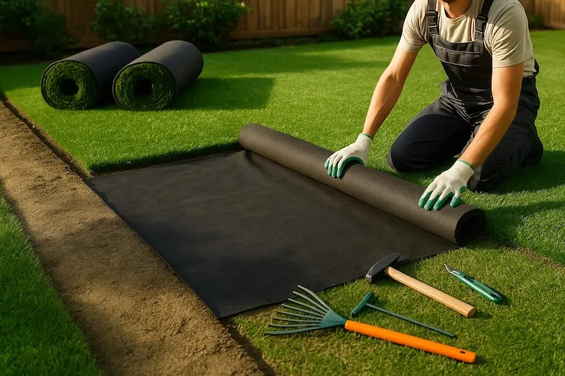 choose geotextile weed barrier fabric
