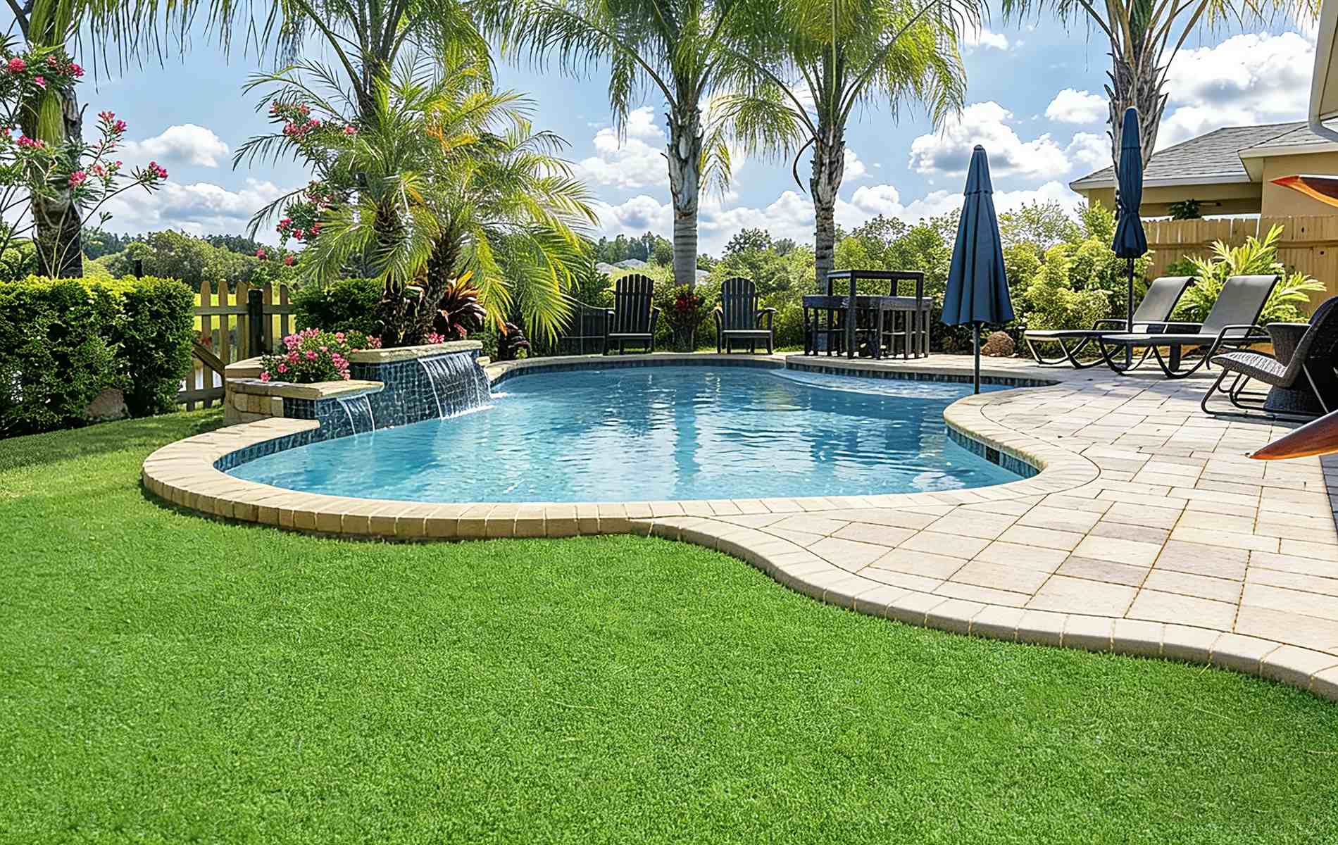 Knitted Artificial Grass