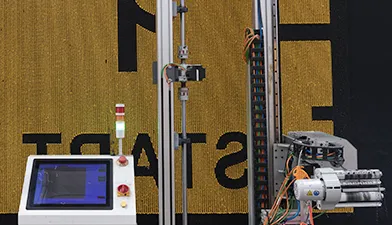 Integrally Tufted Gym Turf with Multi-Color Yarns